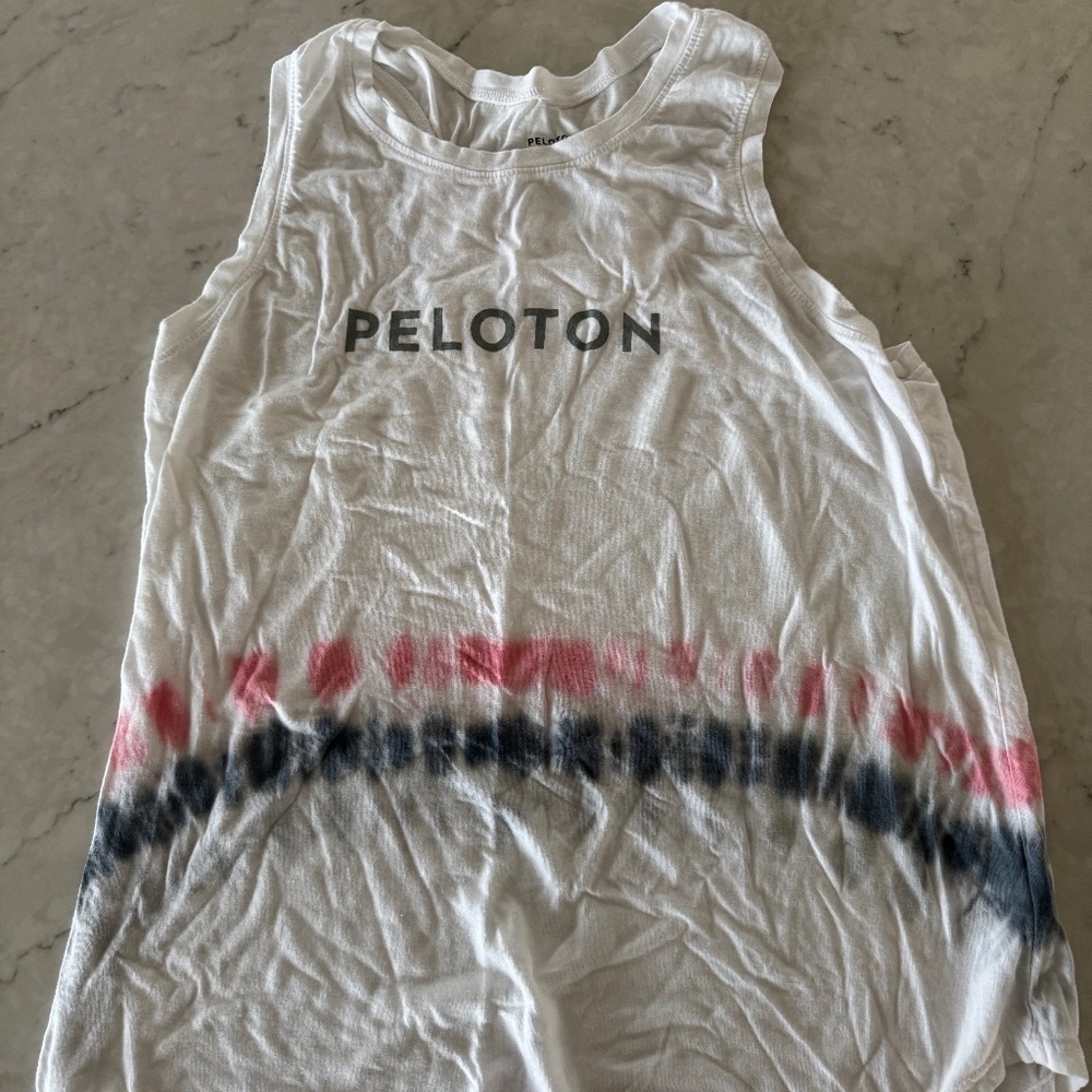 Peloton P Flow Tie Dye Tank Size L - Picture 2 of 2